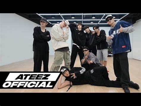 Ateez Work Dance Practice B Fe