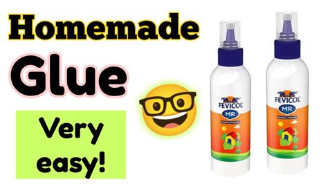 Diy Homemade Glue 🤓💕 How To Make Glue At Home Youtube