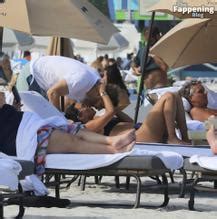 Jessica Ledon Sexy Seen With David Guetta Showing Off Her Amazing Body Wearing A Hot Black