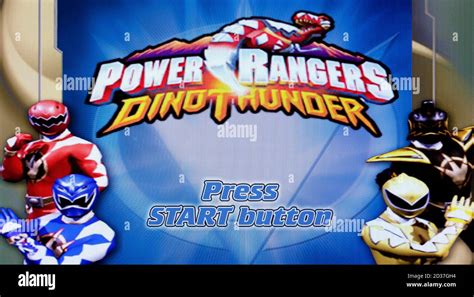 Power rangers dino thunder - rtssg