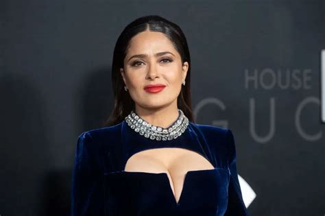 Salma Hayek Reveals Her Anti Aging Secret Salma Hayeks Meditation