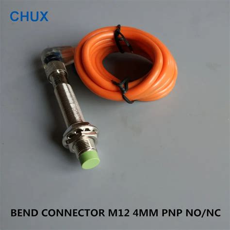 Inductive Proximity Sensor Pnp With Bend Sensor Connector Wire M