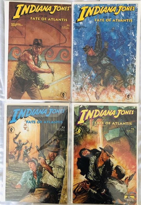 Indiana Jones and the Fate of Atlantis - comics from 1991 : r/indianajones