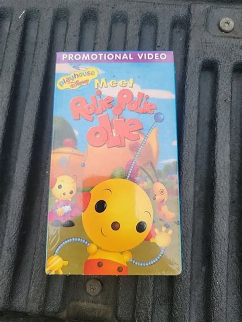 MEET ROLIE POLIE Olie Playhouse Disney VHS 2000 Promotional Video Promo