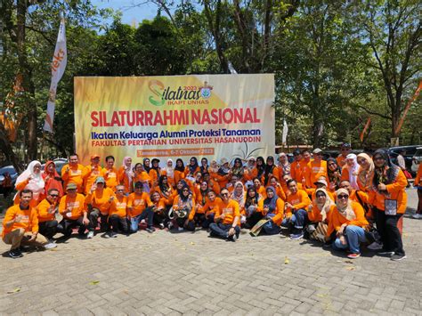 Ratusan Alumni Proteksi Tanaman Meriahkan Jalan Sehat Silatnas Di Unhas