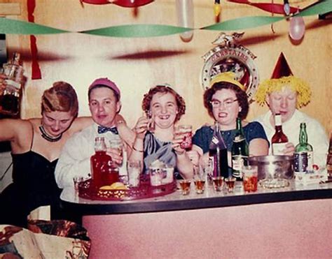 Celebrating New Years Eve 1960 S R OldSchoolCool