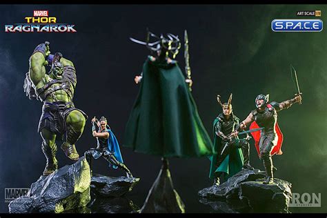 Scale Valkyrie Battle Diorama Statue Thor Ragnarok