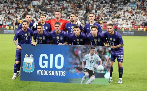 Reprezentacja Argentyny Kadra Na Mundial Albiceleste S Z G Wnych