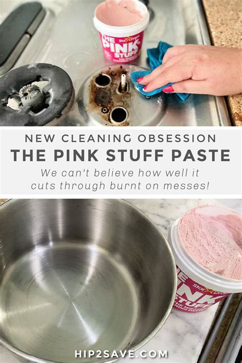 I tested out the Pink Stuff Cleaner Paste and it really works! If you have tough grease and ...