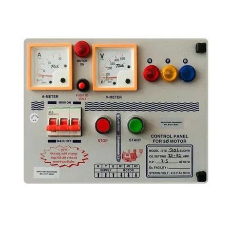 Starter Control Panels At 10000 00 INR In Ahmedabad Gujarat Bahuchar