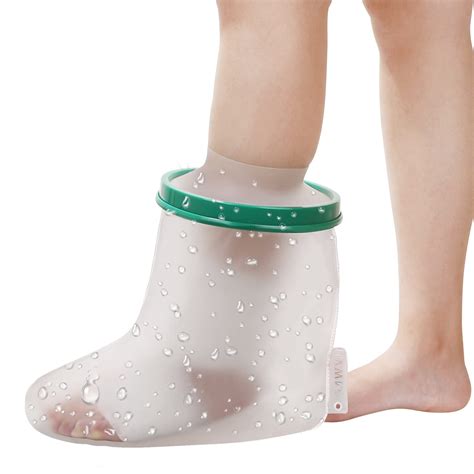 Waterproof Foot Cover for Shower - Adult Shower Boot Protector