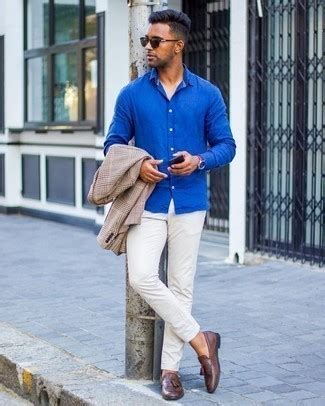 Top 44+ imagen blue navy shirt outfit - Abzlocal.mx