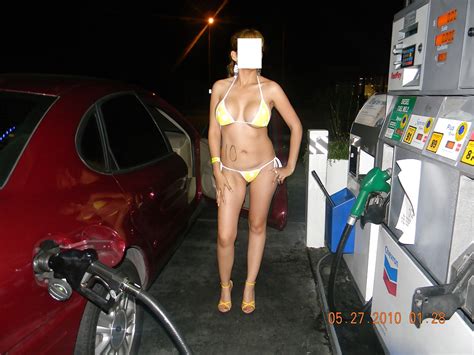 NINA Latina Pumping Gas After Bikini Contest Porn Pictures XXX Photos Sex Images PICTOA