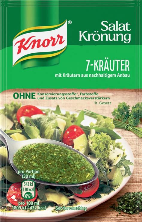 Knorr Salat Krönung Dressing 7 Kräuter 24g online kaufen INTERSPAR