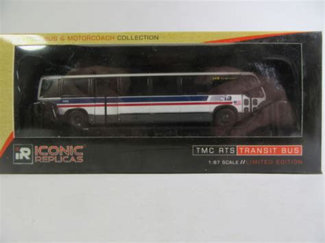 Iconic Replicas 187 Bus Gmc Rts Chicago Cta Usa Ebay