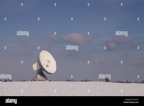 The Satellite Earth Station Raisting Is A Ground Communication