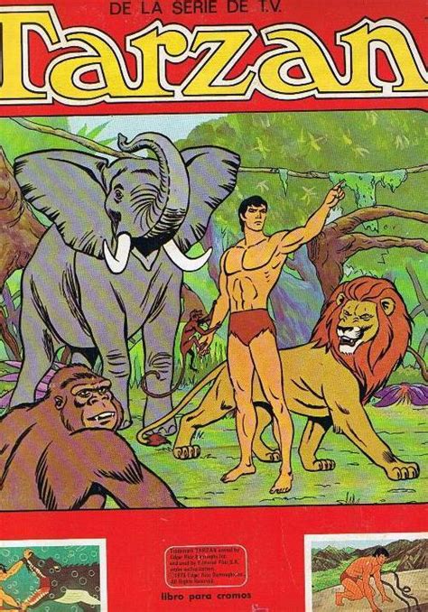 LOTE DE CROMOS CROMOS SUELTOS 0 50 TARZAN DE LA SERIE DE T V