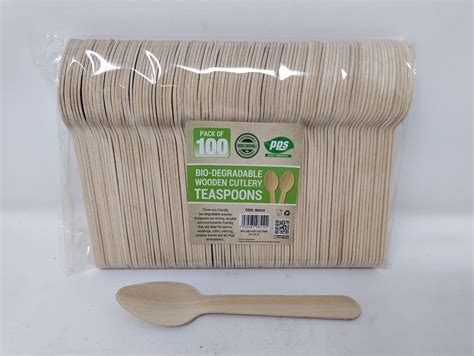 Amazon X Enviro Wooden Spoons Biodegradable Compostable