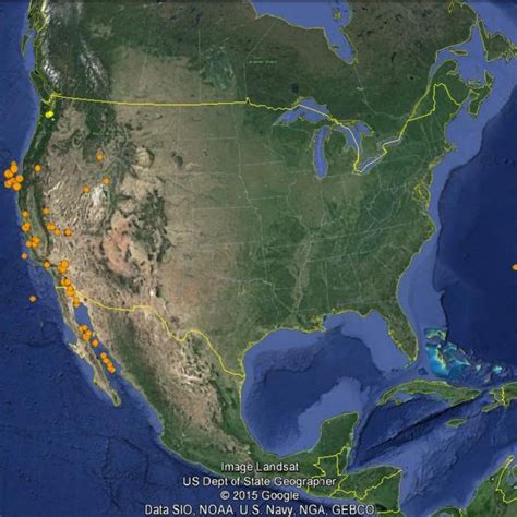 This contour map of the thickness of the Earth's crust was developed ...