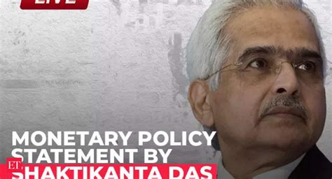 LIVE Monetary Policy Statement By RBI Governor Shaktikanta Das The