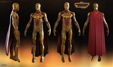 Guardians of the Galaxy Concept Art Gives Adam Warlock a Stoic, Imposing Redesign