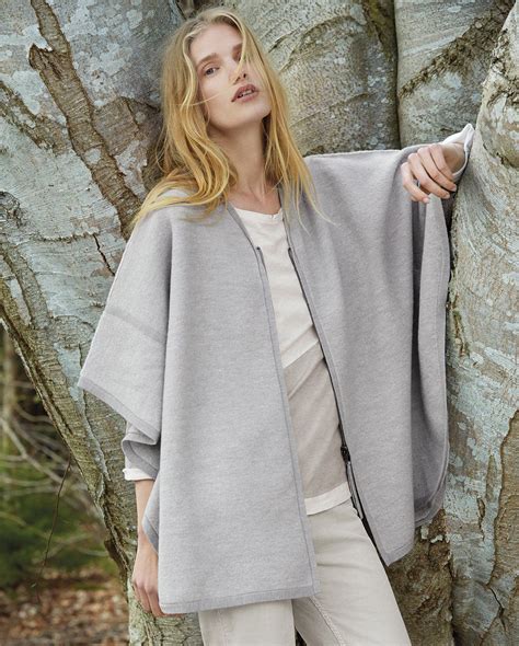 Merino Wool Cape Wool Cape Knitwear Knitwear Women