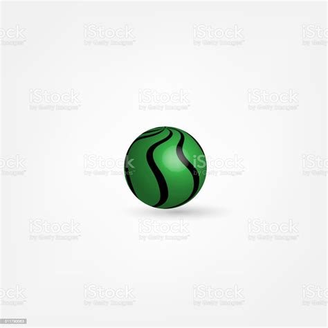 Green Ball Icon Stock Illustration Download Image Now Illustration