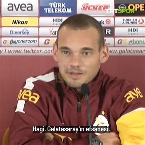 Trt Spor On Twitter Ocak Wesley Sneijder Galatasaray A