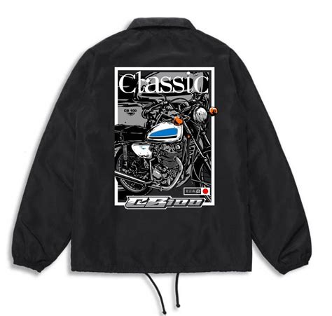 JAKET COACH PARASUT CLASSIC CB100 RACING DEWASA COACH PARASUT PREMIUM