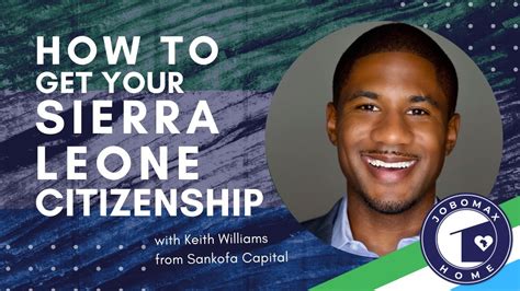 How To Get Sierra Leone Citizenship Youtube