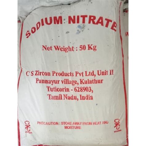 Sodium Nitrate Fertilizer At Rs 40kg Sodium Nitrate In Kovilpatti Id 2851643209388