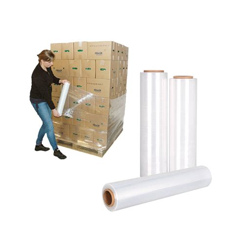 Coreless Hand Stretch Wrap Film For Manual Use Lldpe Protective Film