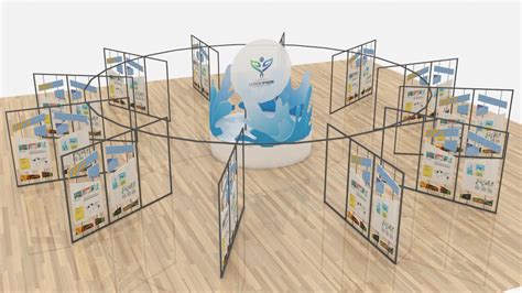 Exhibition Panels 3 3D Model $12 - .max - Free3D