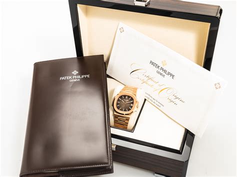 Patek Philippe Nautilus Ref R K Rose Gold Box Papers Bj