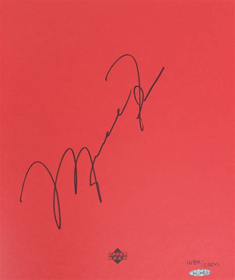 Lot Detail Michael Jordan Signed St Edition Ltd Ed Rare Air