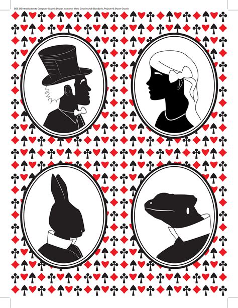 Alice In Wonderland Silhouettes Pg2 On Behance