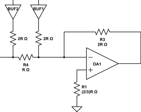 thevenin - How to Calculate Appropriate R-2R D/A Converter Resistor ...