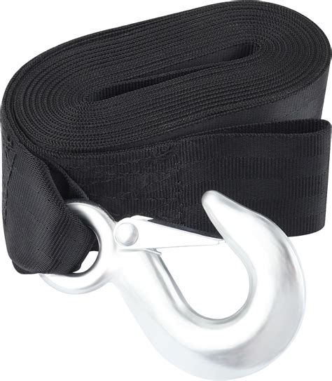 2" x20' 11000 lb Tow Straps Heavy Duty with Tow Hook,Emmergency