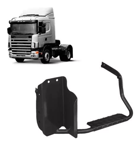 Escada Caixa Bateria P Scania 114 124 Suporte Filtro Racor