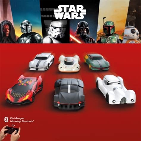 Shell Star Wars Racer Bluetooth Remote Control Car Darth Vader