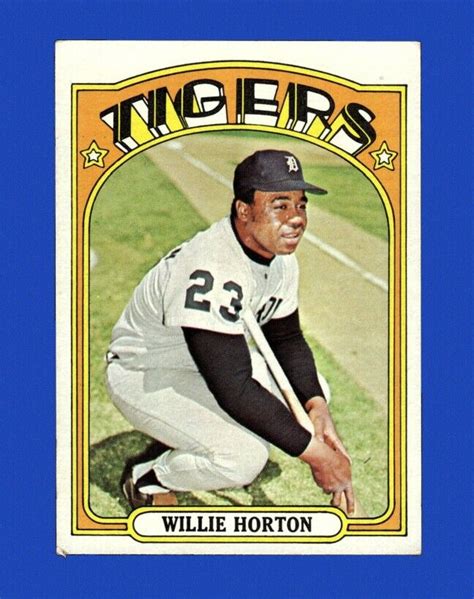 Topps Set Break Willie Horton Vg Vgex Gmcards Ebay