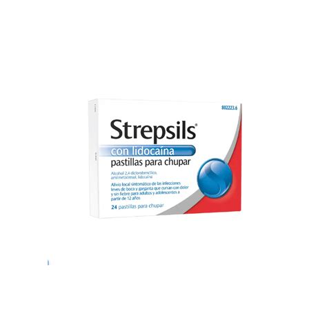 Strepsils Con Lidoca Na Pastillas Para Chupar