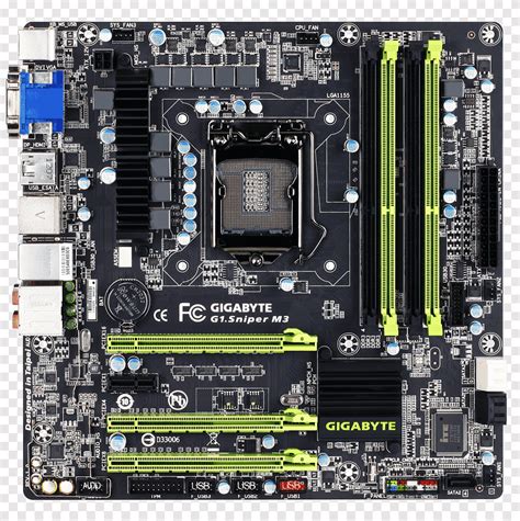 Gigabyte Gah61ms2pv Socket Lga 1155 Ddr3 Cpu Scheda