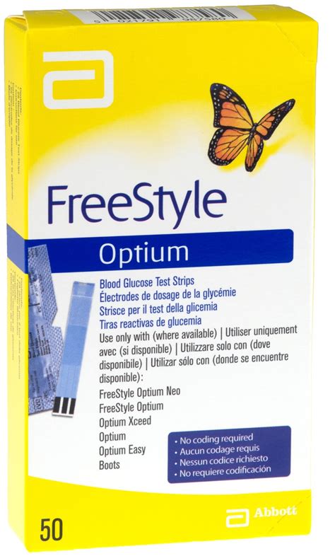 FreeStyle тест-полоски для контроля глюкозы — купить в интернет ...