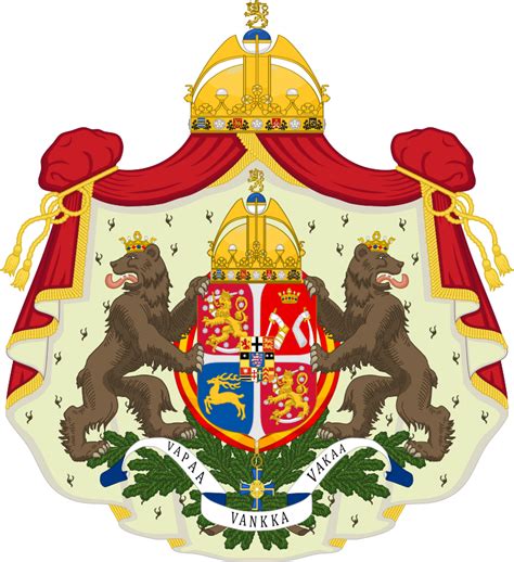 Coat Of Arms Of The Finnish Royal House By Jake456 On Deviantart