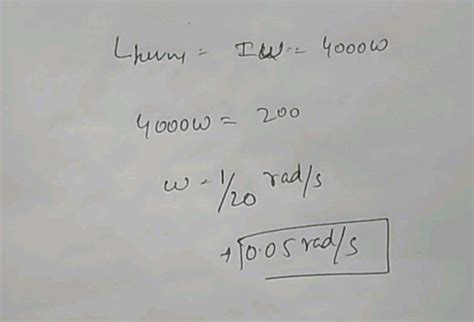 A Of Mass Kg Stands The Rim Of A Circular Turn Table Of Radius M