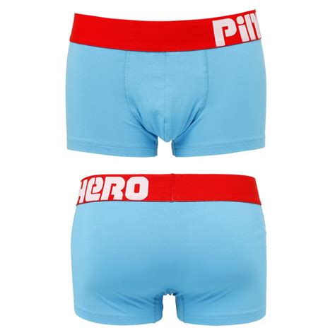 Hot 5pcslot Pink Heroes High Quality Cotton Underwear Men Boxers Shorts Classic Solid Stripe