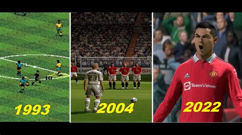 The Evolution Of Fifa Video Games Youtube