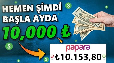 YENİ GELİR YÖNTEMİ AYDA 10 000 TL PARA KAZAN İnternetten Para