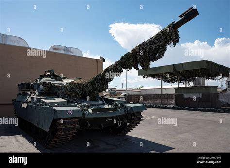 Detail Of A Leyland Motors Chieftain Mk10 Main Battle Tank Tank Stock